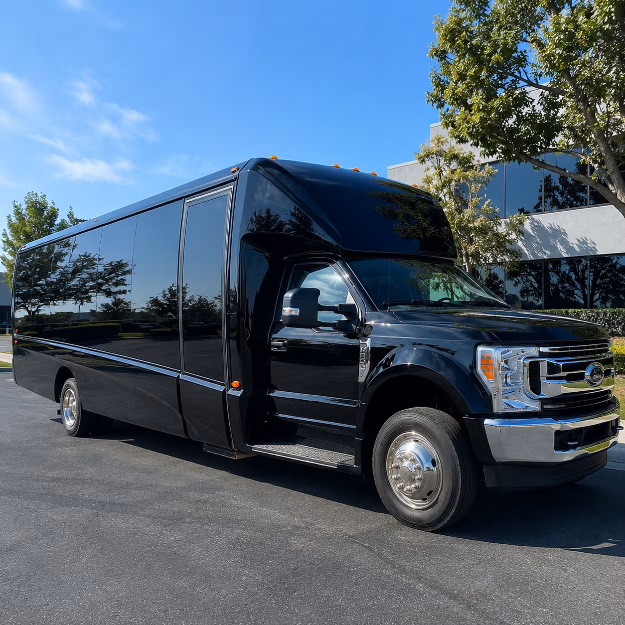 rosemead comfortable charter buses for government military personnel